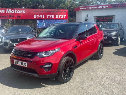 Land Rover Discovery Sport 2.0 Td4 Hse Red #2