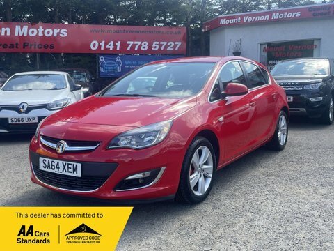 Vauxhall Astra 1.4 16V Sri Red