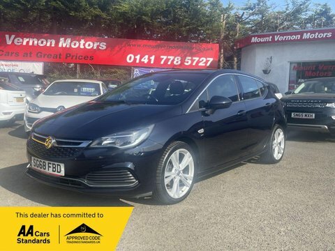 Vauxhall Astra 1.4I Turbo Sri Blue