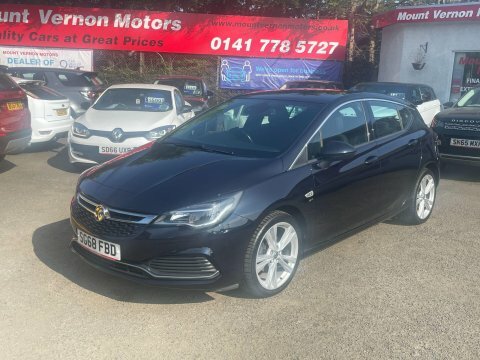 Vauxhall Astra 1.4I Turbo Sri SG68FBD Blue #2