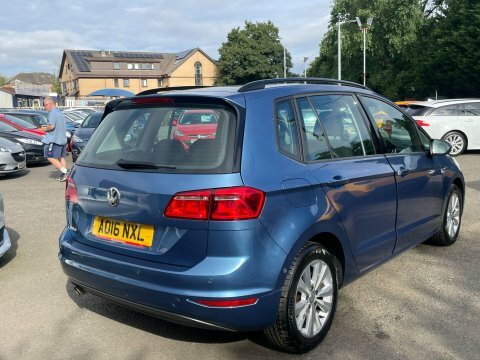 Volkswagen Golf SV 1.6 Tdi Bluemotion Blue #6