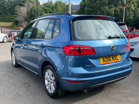Volkswagen Golf SV 1.6 Tdi Bluemotion Blue #4