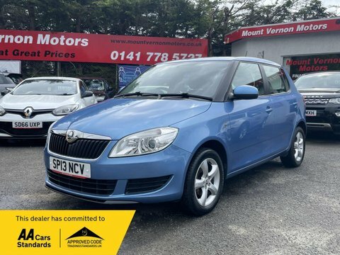 Skoda Fabia 1.2 Se Euro Blue