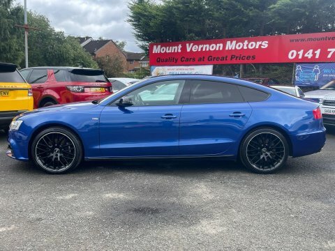 Audi A5 1.8 Tfsi Black Blue #4