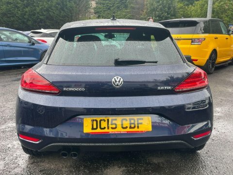 Volkswagen Scirocco 2.0 Tdi Bluemotion Blue #5