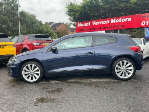Volkswagen Scirocco 2.0 Tdi Bluemotion Blue #3