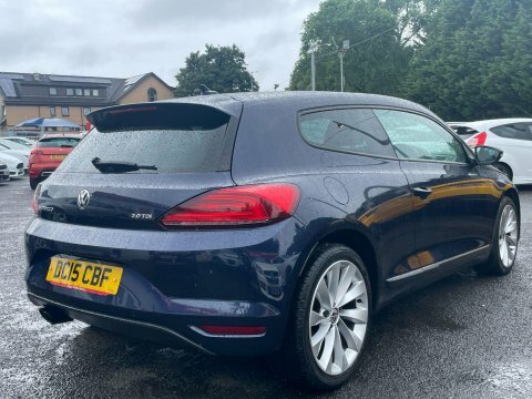 Volkswagen Scirocco 2.0 Tdi Bluemotion Blue #6