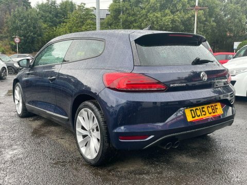 Volkswagen Scirocco 2.0 Tdi Bluemotion Blue #4