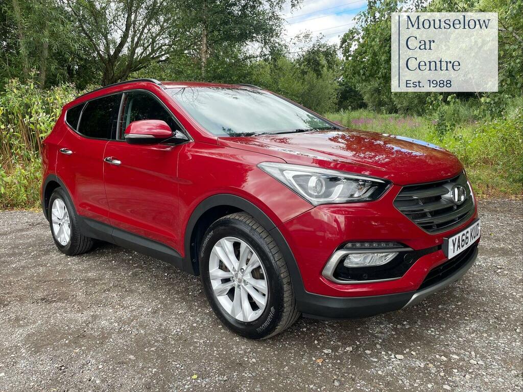 Hyundai Santa Fe Suv 2.2 Crdi Blue Drive Premium 4Wd Euro 6 Ss 5 Red