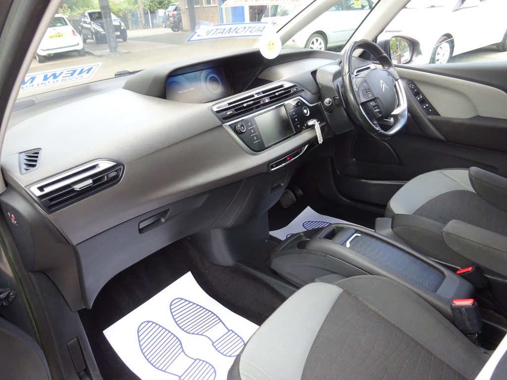 Citroen C4 Picasso Mpv 1.6 E-hdi Airdream Exclusive 2014 Silver #11