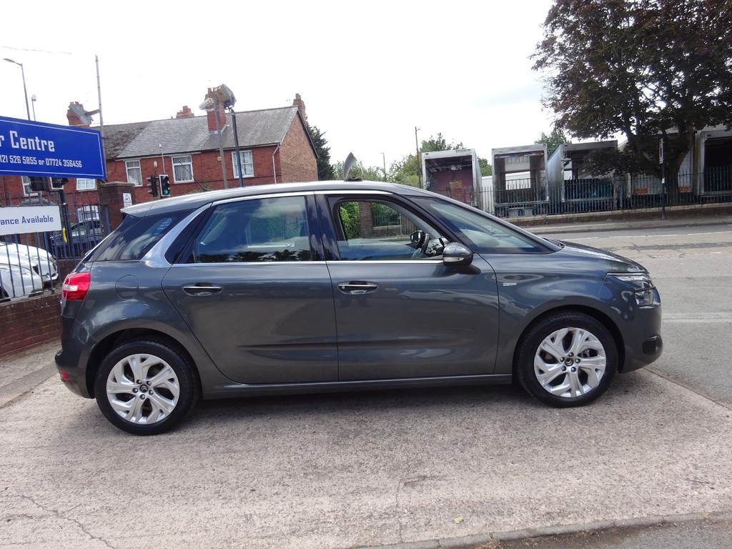 Citroen C4 Picasso Mpv 1.6 E-hdi Airdream Exclusive 2014 Silver #8