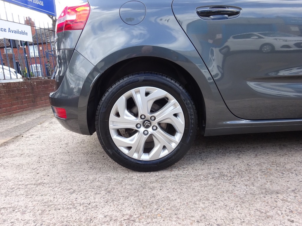Citroen C4 Picasso Mpv 1.6 E-hdi Airdream Exclusive 2014 Silver #16