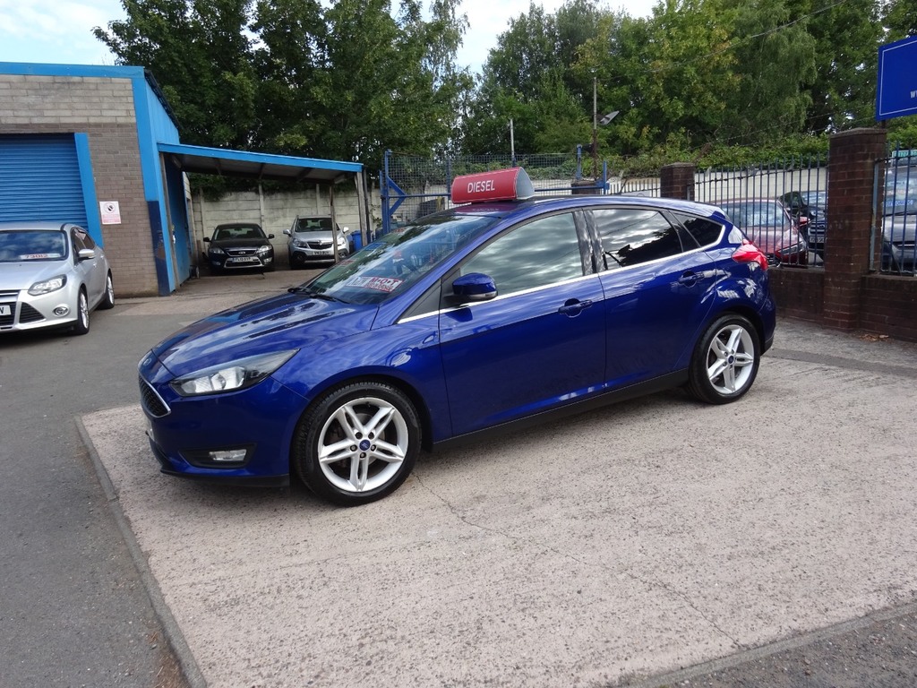 Ford Focus 1.5 Tdci 120 Zetec Blue #3