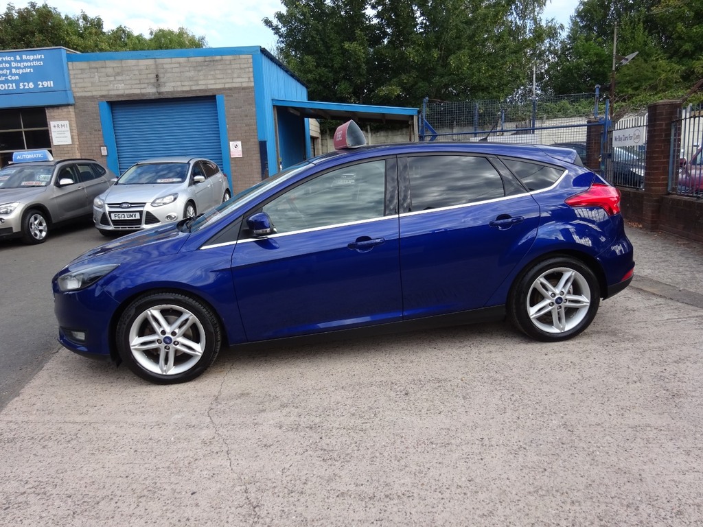 Ford Focus 1.5 Tdci 120 Zetec Blue #4