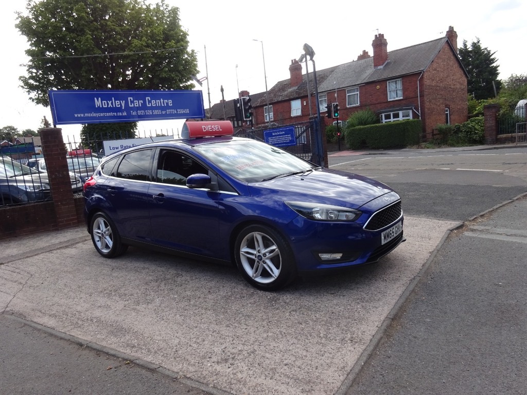 Ford Focus 1.5 Tdci 120 Zetec Blue