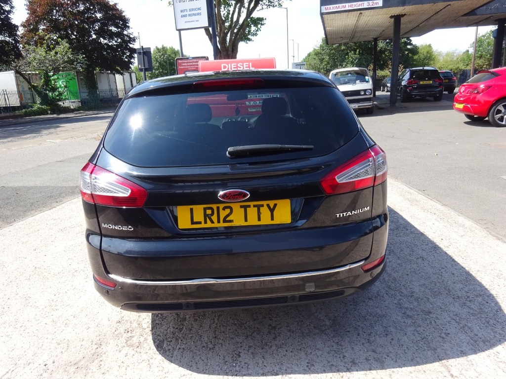 Ford Mondeo 2.0 Tdci 140 Titanium Estate Black #5