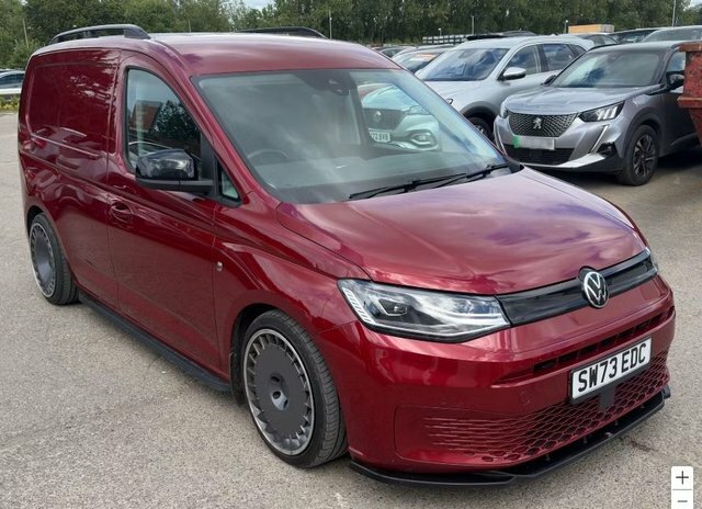Volkswagen Caddy 2023 2.0 Tdi C20 Commerce Pro Panel Van Red