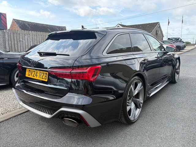Audi RS6 Avant 2024 4.0 Tfsi V8 Performance Estate Tip Black #2