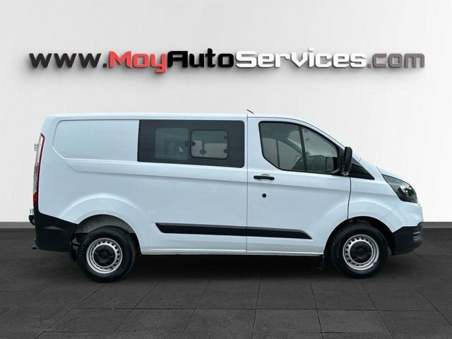 Ford Transit Custom 2024 2.0 300 Ecoblue Leader Crew Van Double Cab White #2