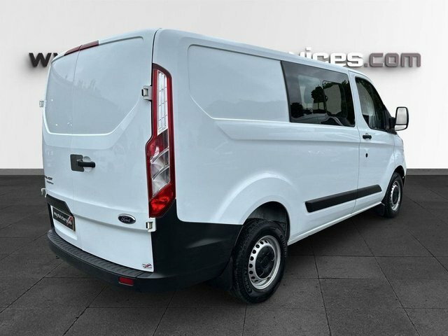 Ford Transit Custom 2024 2.0 300 Ecoblue Leader Crew Van Double Cab White #5