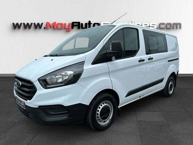 Ford Transit Custom 2024 2.0 300 Ecoblue Leader Crew Van Double Cab White #4