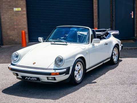 Porsche 911 3.2 Classic Carrera White #3