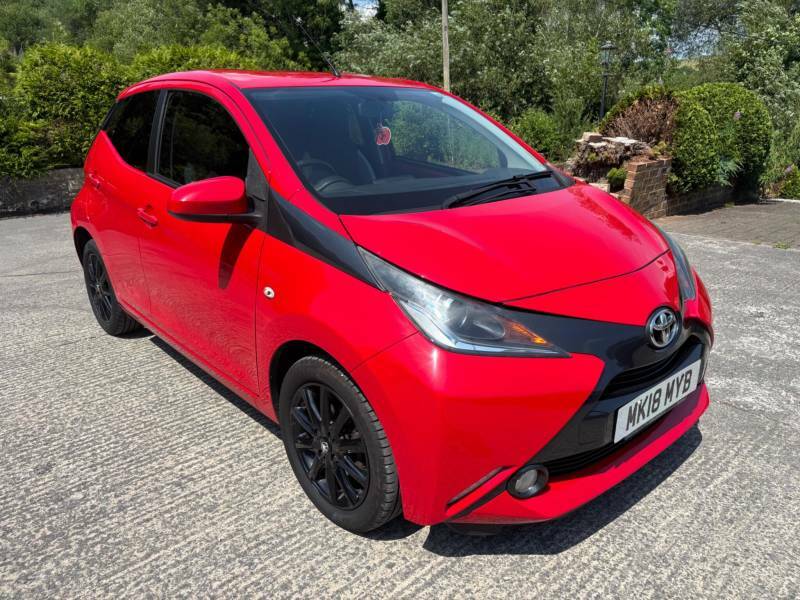 Toyota Aygo 1.0 Vvt-i X-style X-shift - 2018 18 MK18MYB Red #3