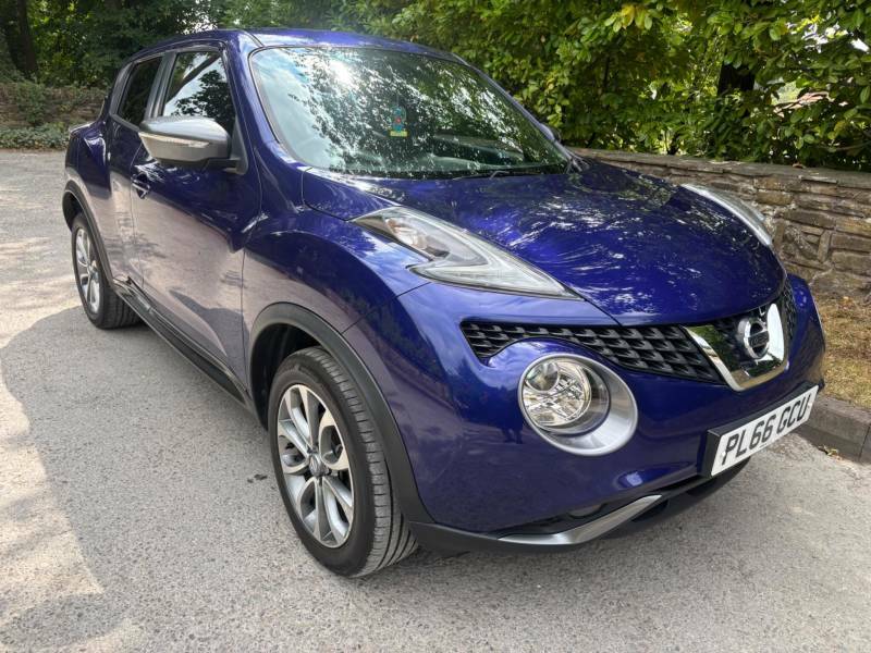 Nissan Juke 1.2 Dig-t Tekna PL66GCU Blue