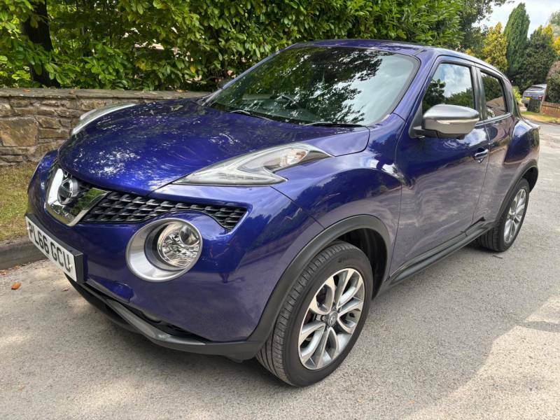 Nissan Juke 1.2 Dig-t Tekna PL66GCU Blue #3
