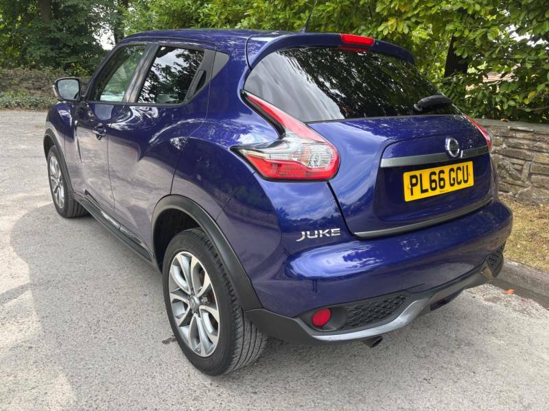 Nissan Juke 1.2 Dig-t Tekna PL66GCU Blue #4