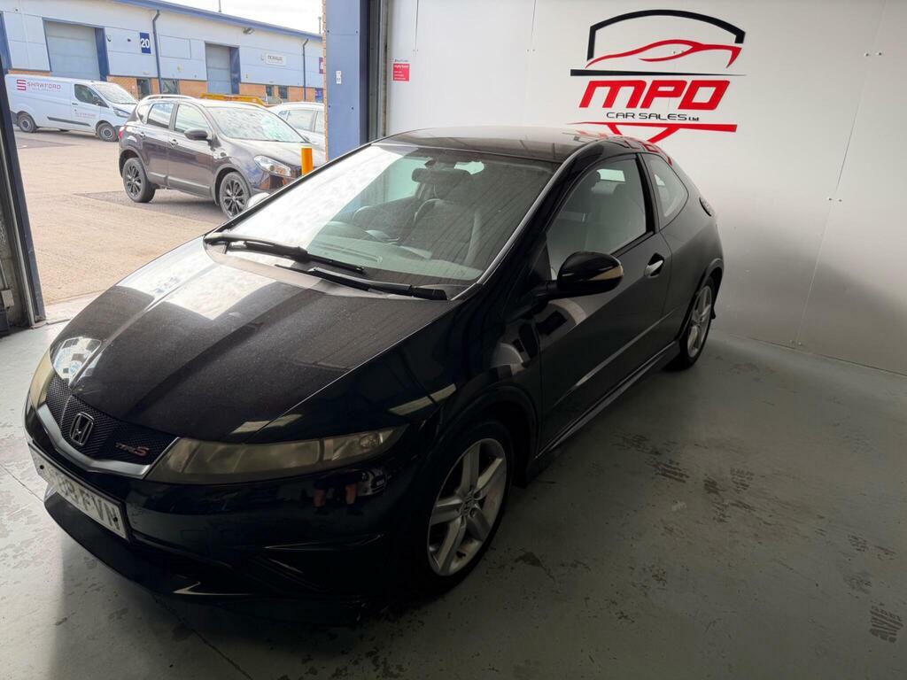 Honda Civic 1.8 I-vtec Type S Hatchback Black #2