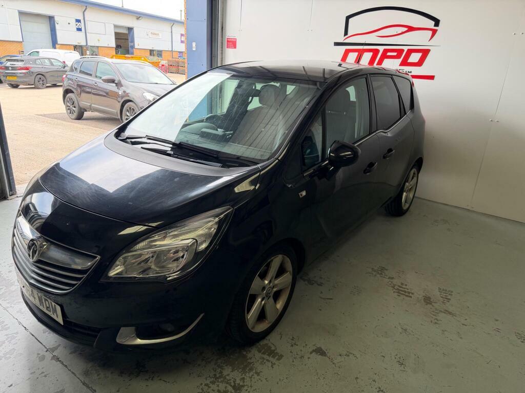 Vauxhall Meriva 1.4I Tech Line Mpv YH64WDM Black #2