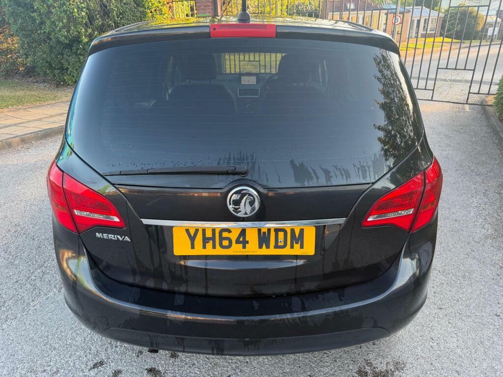 Vauxhall Meriva 1.4I Tech Line Mpv Black #5