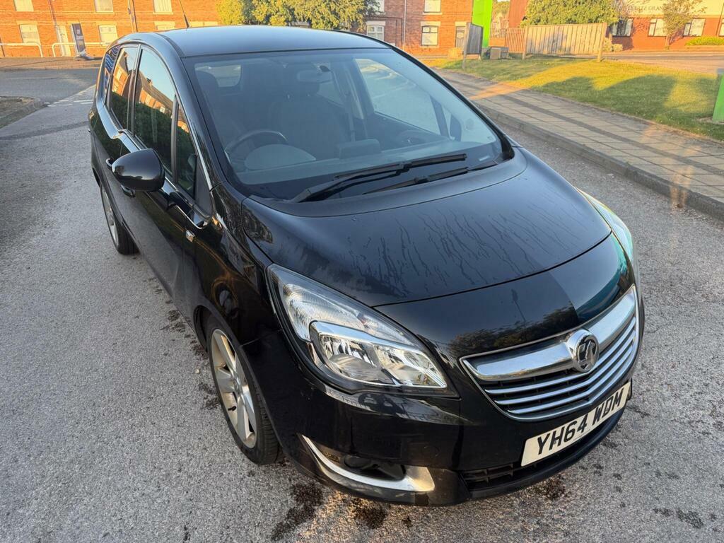 Vauxhall Meriva 1.4I Tech Line Mpv Black #3