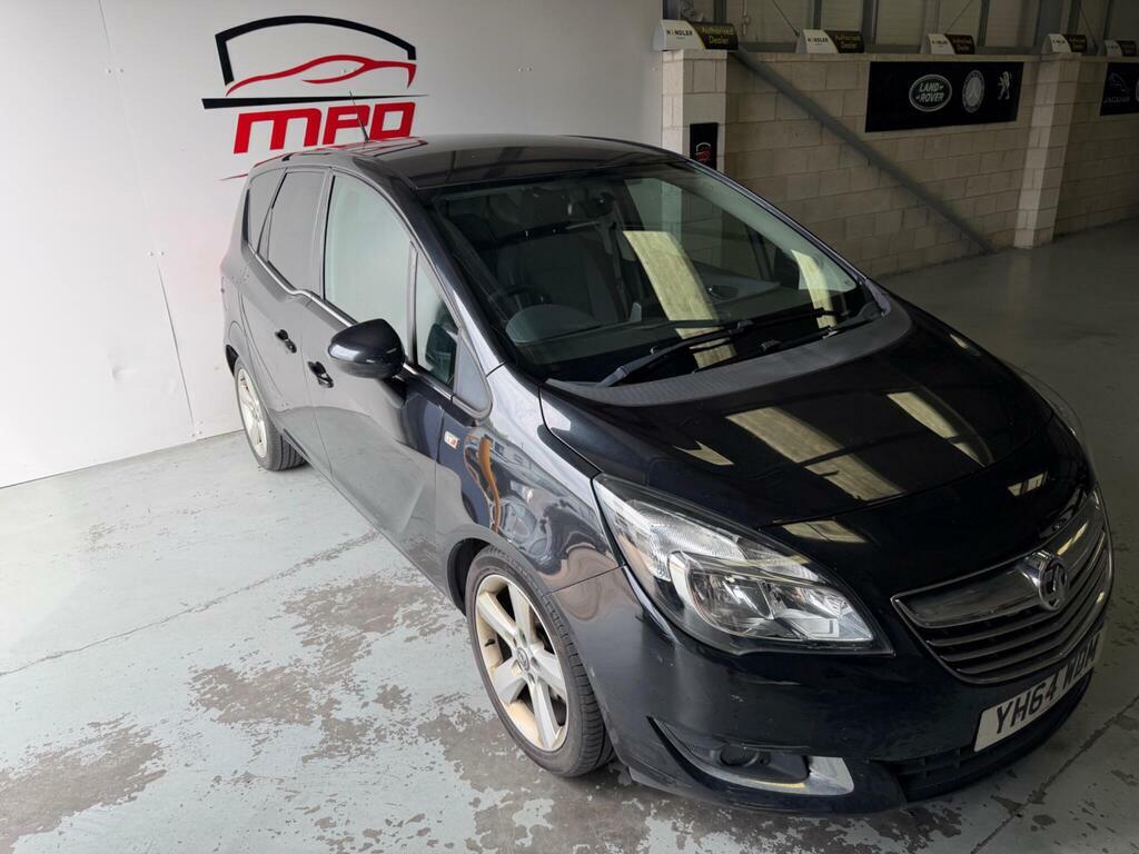 Vauxhall Meriva 1.4I Tech Line Mpv YH64WDM Black #5