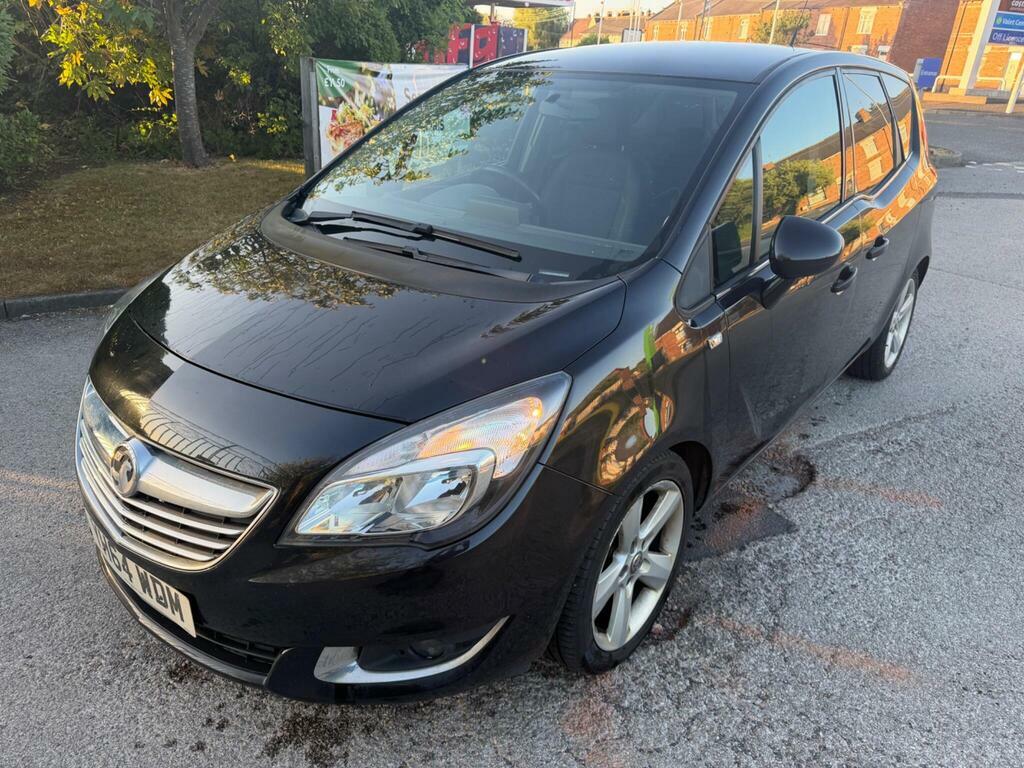 Vauxhall Meriva 1.4I Tech Line Mpv Black