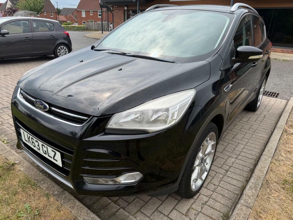 Ford Kuga 2.0 Tdci Titanium Suv LK63GLZ Black #3