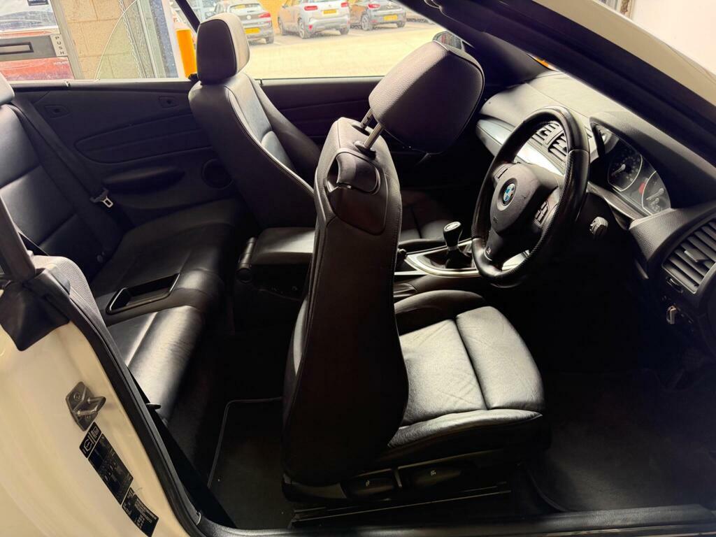 BMW 1 Series 2.0 118D Sport Plus Edition Convertible PF13VNS White #6