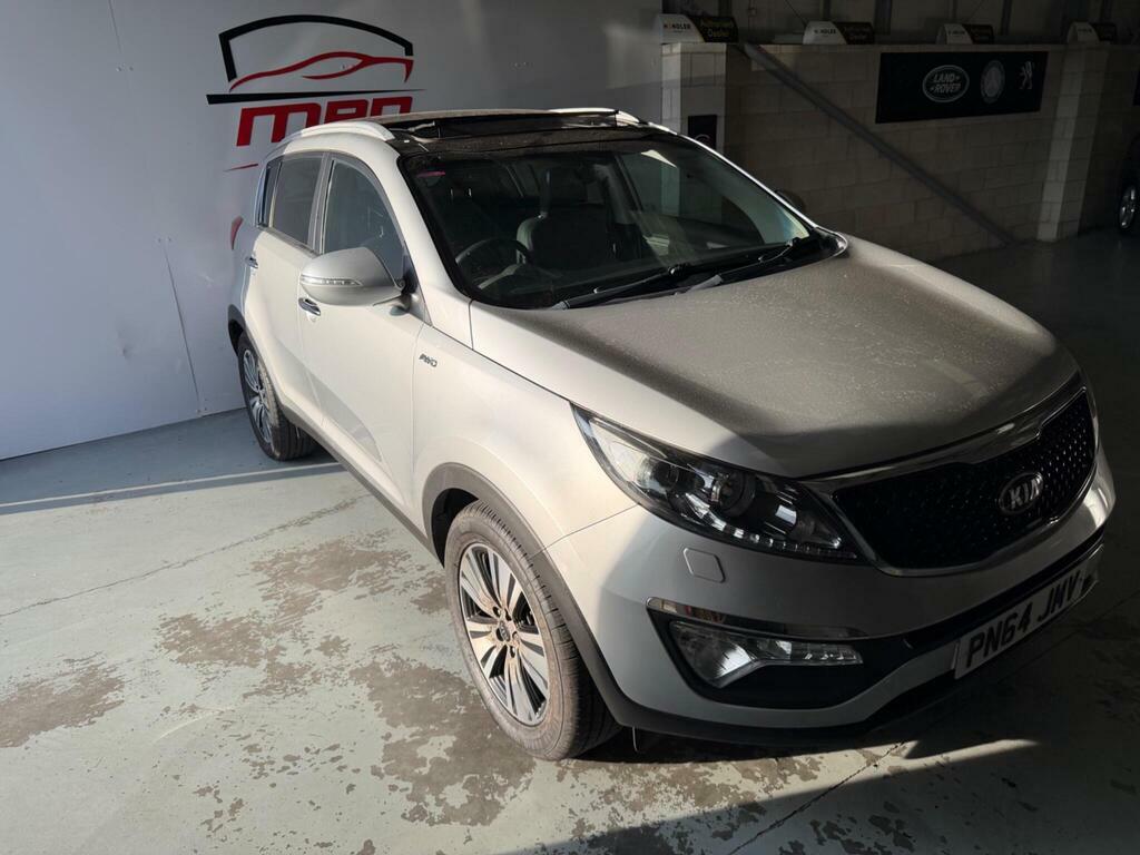 Kia Sportage 2.0 Crdi Kx-3 Suv Silver #5