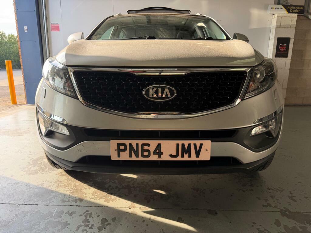 Kia Sportage 2.0 Crdi Kx-3 Suv Silver #4
