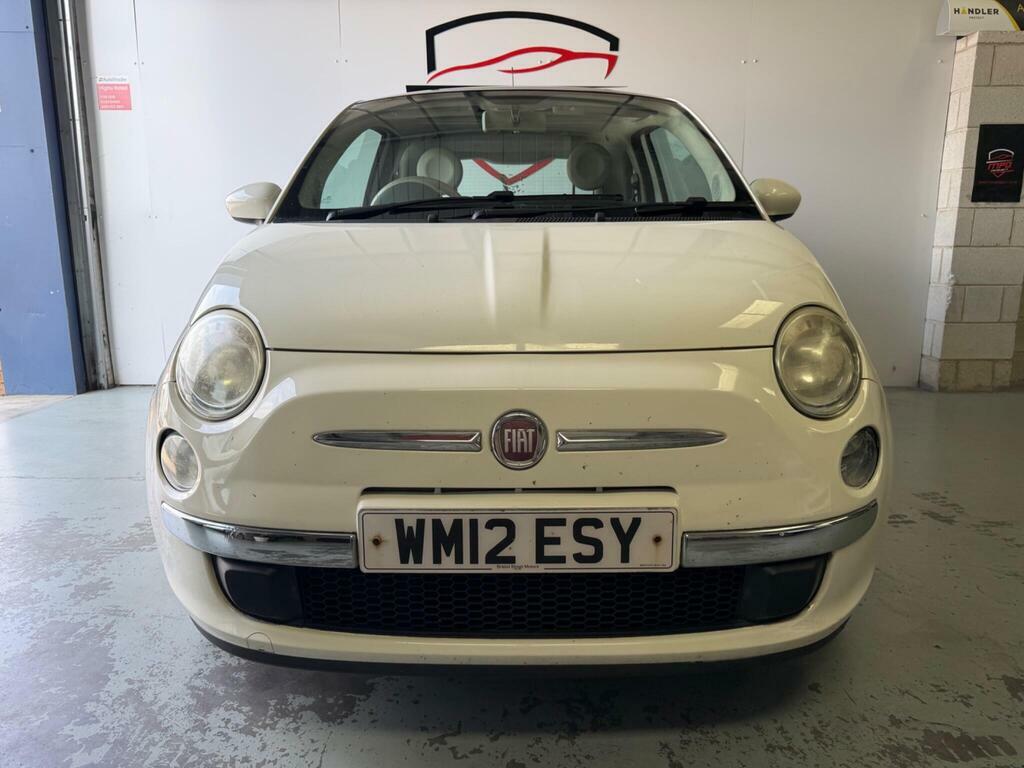 Fiat 500 1.2 Lounge Hatchback WM12ESY White #4