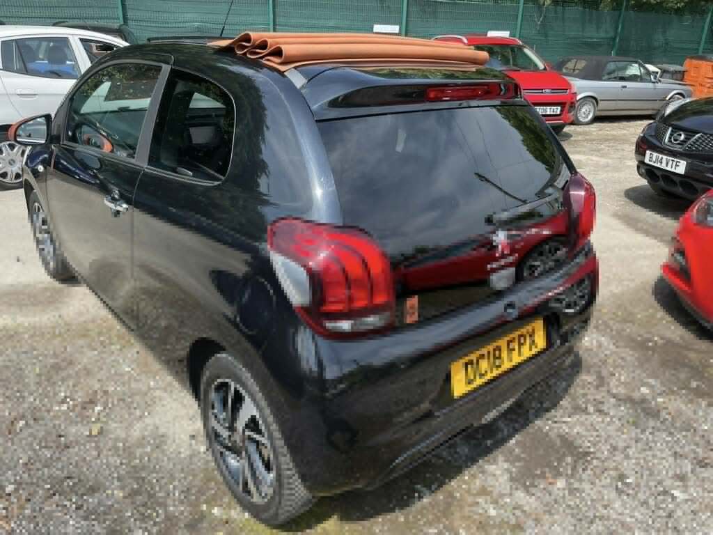 Peugeot 108 1.2 Ltr DC18FPX Black #2