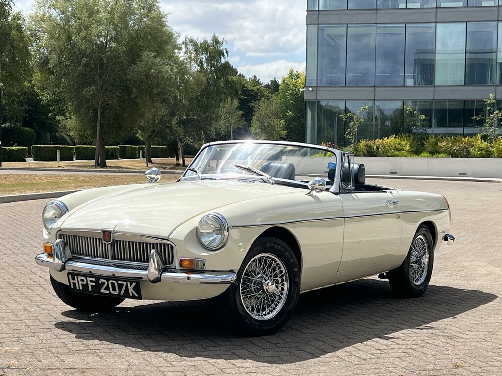 MG MGB Convertible White
