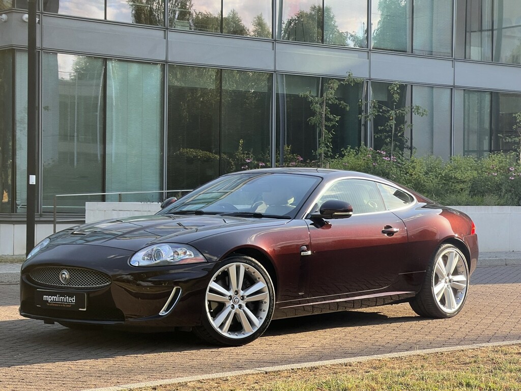 Jaguar XK Coupe Red #21