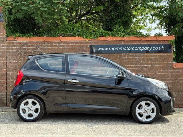 Kia Picanto 1.25 Equinox Hatchback Euro 5 8 Black #3