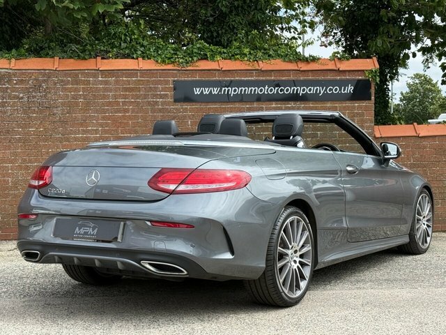 Mercedes-Benz C Class 2.1 C220d Amg Line Cabriolet G-tronic PL18GXE Grey #5