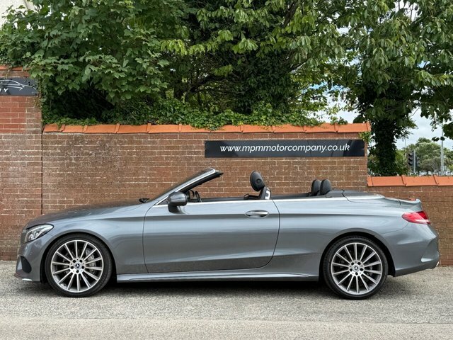 Mercedes-Benz C Class 2.1 C220d Amg Line Cabriolet G-tronic PL18GXE Grey #4