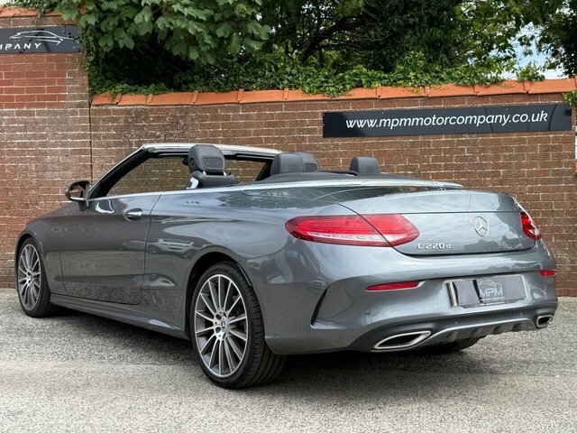 Mercedes-Benz C Class 2.1 C220d Amg Line Cabriolet G-tronic PL18GXE Grey #6