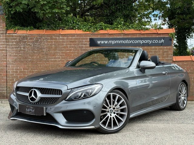 Mercedes-Benz C Class 2.1 C220d Amg Line Cabriolet G-tronic PL18GXE Grey #2