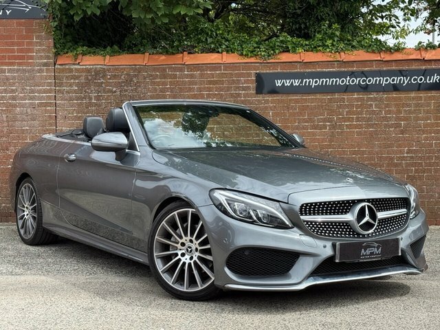 Mercedes-Benz C Class 2.1 C220d Amg Line Cabriolet G-tronic PL18GXE Grey